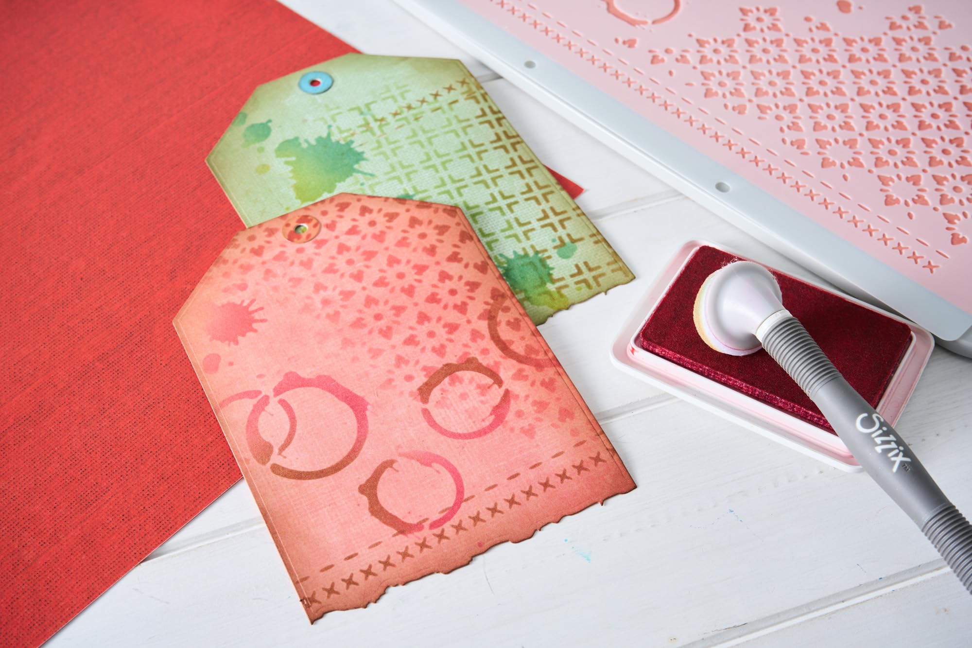Sizzix A4 Stencil, Artful Layers by 49 & Market, 1 Stencil - Image 4